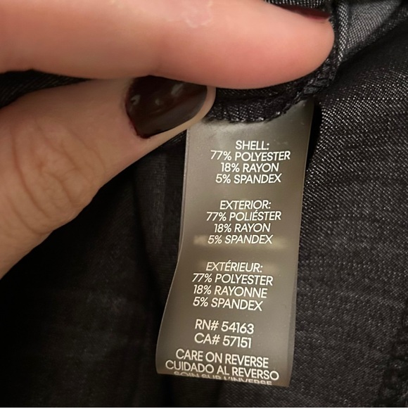 Calvin Klein gray denim sheath dress zip ‼️must bundle or buy now, no discount‼️ - Picture 13 of 15